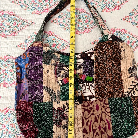 Artisan quilted tote bag/purse - Picture 4 of 7